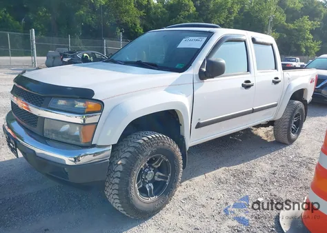 2007 Chevrolet Colorado Lt из США, поврежденный, VIN 1GCDT13E978249656